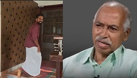 വി. കുഞ്ഞികൃഷ്ണനെ വീട്ടിലെത്തി കണ്ട് സി വൈശാഖ്; കൂടിക്കാഴ്ച പയ്യന്നൂരില്‍ സ്വതന്ത്രനെ നിര്‍ത്താനുള്ള സിപിഐഎം വിമതരുടെ നീക്കത്തിനിടെ 