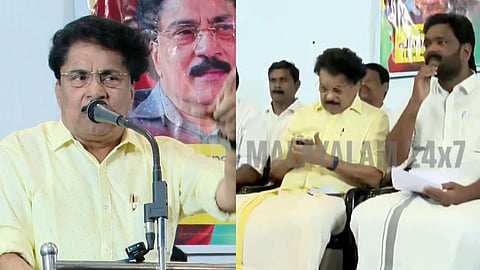 "ജില്ലാ സെക്രട്ടറി സ്പിരിറ്റ് കച്ചവടക്കാരൻ, ഇയാളെ പുറത്താക്കിയാൽ പാർട്ടി രക്ഷപ്പെടും"; ഇ.എൻ. സുരേഷ് ബാബുവിനെതിരെ പി.കെ. ശശി