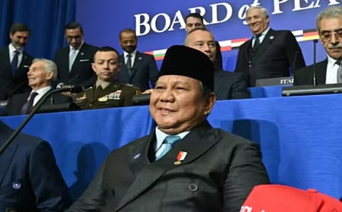 Indonesian President Prabowo Subianto