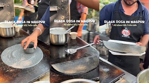 "ഇതെന്താ കൽക്കരി ചേർത്താണോ ഉണ്ടാക്കുന്നത്?"; സമൂഹമാധ്യമങ്ങളിൽ തരംഗമായി 'ബ്ലാക്ക് ദോശ'