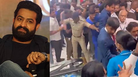 ജൂനിയർ എൻടിആർ എത്തിയ പരിപാടിയിൽ തിക്കും തിരക്കും കൂട്ടി ആരാധകർ; എസ്‌കലേറ്റർ വരെ തകർത്തു