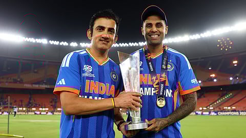 Gautam Gambhir and Suryakumar Yadav