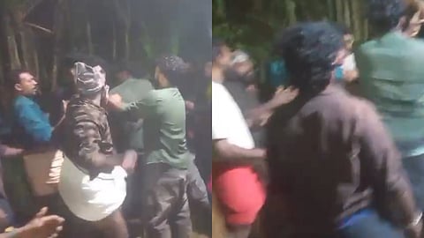 മർദനത്തിൻ്റെ ദൃശ്യങ്ങൾ