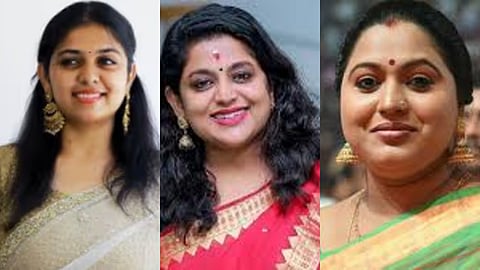 അഞ്ജലി നായർ, വീണാ നായർ,  ലക്ഷ്മി പ്രിയ