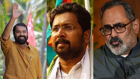 വി.ശിവൻകുട്ടി, കെ.എസ് ശബരീനാഥൻ, രാജീവ് ചന്ദ്രശേഖർ