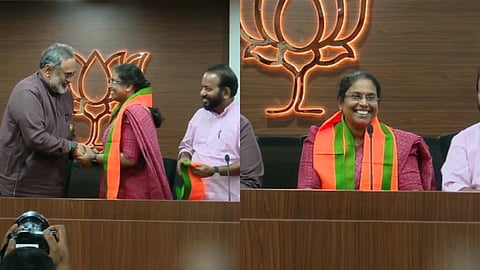 സിപിഐഎം നേതാവ് അഡ്വ. സ്മിത സുന്ദരേശൻ ബിജെപിയിൽ; വർക്കലയിൽ മത്സരിക്കും