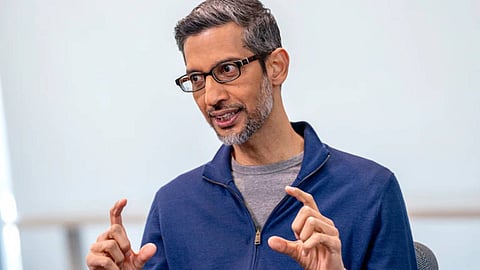 "ഇത് ആദ്യം കണ്ടപ്പോള്‍ അത്ഭുതപ്പെട്ടു"; ചാറ്റ്ജിപിടിയെ കുറിച്ച് സുന്ദര്‍ പിച്ചൈ 