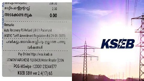 കെഎസ്ഇബി ബില്ലിലെ സർക്കാർ പരസ്യം: കേന്ദ്ര തെരഞ്ഞെടുപ്പ് കമ്മീഷന് പരാതി