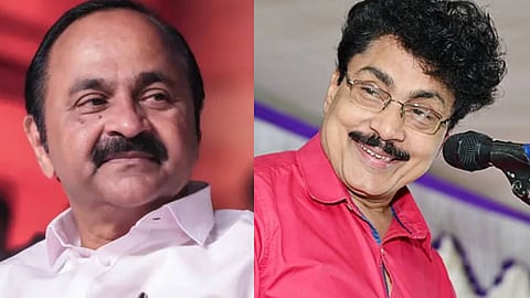 വി.ഡി. സതീശൻ നിലപാടുകളുടെ രാജകുമാരനെന്ന് പി.കെ. ശശി; ബഹുമാനമാണ് ശശിയോടെന്ന് പ്രതിപക്ഷ നേതാവ് 