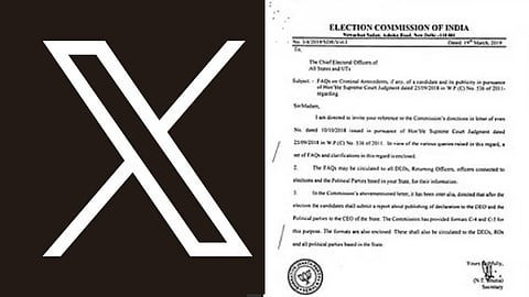 പ്രധാനമന്ത്രിയേയും തെരഞ്ഞെടുപ്പ് കമ്മീഷനേയും പരിഹസിച്ച് എഐ വീഡിയോ പോസ്റ്റ്; എക്സിനെതിരെ കേസ് എടുത്ത് സൈബർ പൊലീസ്