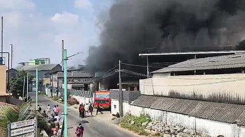 എടയാർ തീപിടിത്തം