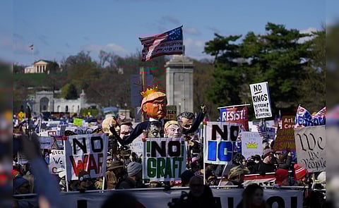 No Kings Rally against US President Donald Trump