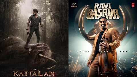 'കാട്ടാളൻ' പോസ്റ്റർ, രവി ബസ്രൂർ