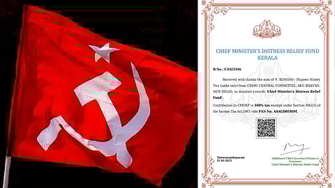 വയനാട് ദുരന്തബാധിതർക്കായി ദുരിതാശ്വാസ നിധിയിലേക്ക് നൽകിയത് 92,99,000 രൂപ; കോൺഗ്രസ് വെല്ലുവിളിക്ക് പിറകേ കണക്ക് പുറത്തുവിട്ട് സിപിഐഎം  