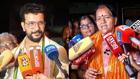 തടഞ്ഞത് പിഷാരടി നടത്തിയ സ്ത്രീവിരുദ്ധ പരാമർശത്തിൻ്റെ പേരിൽ, യുഡിഎഫ് സ്ഥാനാർഥിയുടേത് വേട്ടക്കാരനൊപ്പം നിൽക്കുന്ന സമീപനം: ശോഭാ സുരേന്ദ്രൻ