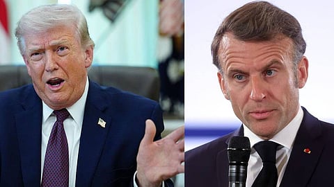 ഓരോ ദിവസവും പറയുന്നത് ഓരോ കാര്യങ്ങള്‍; എന്നും സംസാരിക്കാതിരിക്കാന്‍ പറ്റുമോ എന്ന് ട്രംപിനോട് മാക്രോണ്‍ 