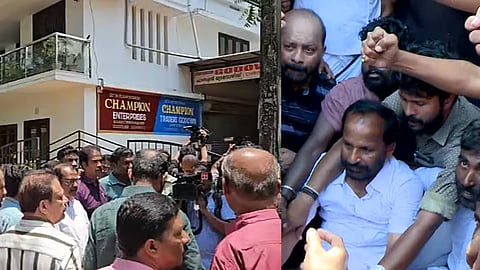 വാടാനപ്പള്ളിയിലെ കിറ്റ് വിവാദം: പ്രതിഷേ​ധിച്ച ടി.എൻ. പ്രതാപനും പ്രവർത്തകരും അറസ്റ്റിൽ