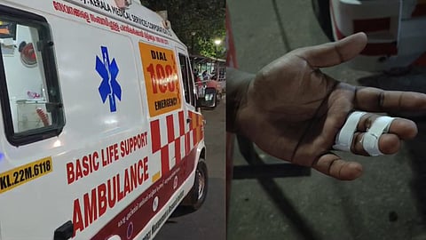 Ambulance employees attacked in Kattayikkoanam