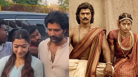 രശ്മിക മന്ദാന - വിജയ് ദേവരകൊണ്ട, 'രണബാലി' പോസ്റ്റർ