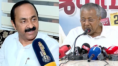 മുഖ്യമന്ത്രിയുടെ സമനില തെറ്റിയിരിക്കുകയാണ്, ഒന്നും കൂടി ചോദിച്ചിരുന്നെങ്കിൽ ആ 'ഡാഷും' കൂടി പൂരിപ്പിച്ചേനെ: വി.ഡി. സതീശൻ