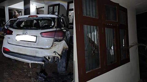 പയ്യന്നൂരിൽ  വി. കുഞ്ഞികൃഷ്ണൻ്റെ അനുഭാവിയുടെ വീടിന് നേരെ ആക്രമണം 