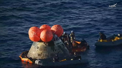 Artemis 2 splash down successful