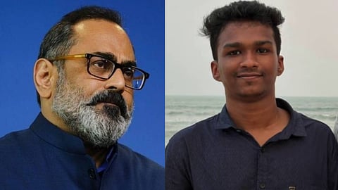 നിതിന്‍ രാജിന്റെ മരണം: ഉന്നതതല അന്വേഷണം വേണം; കുറ്റക്കാര്‍ക്ക് ശിക്ഷ ഉറപ്പാക്കണമെന്ന് രാജീവ് ചന്ദ്രശേഖര്‍ 
