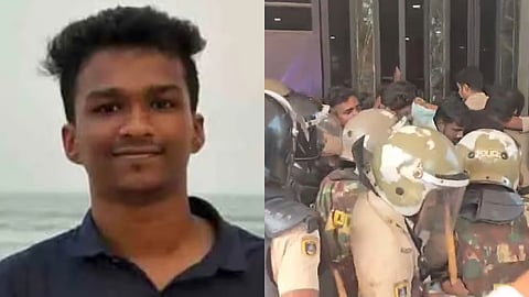 നിതിന്റെ മരണം; വിദ്യാർഥികളെ നിരീക്ഷിച്ച് കോളേജ് മാനേജ്മെന്റ് 