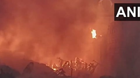 Delhi Factory Fire
