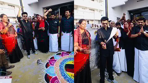 തമിഴ്‌നാട്ടിൽ കരിങ്കൊടി പ്രതിഷേധം 