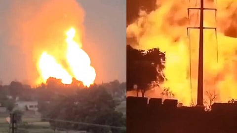 പാകിസ്ഥാനിൽ പൈപ്പ്ലൈൻ പൊട്ടിത്തെറിച്ച് 
8 പേർക്ക് ദാരുണാന്ത്യം