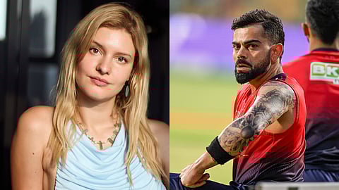 ജർമൻ മോഡൽ ലിസ് ലാസ്, വിരാട് കോഹ്‌ലി