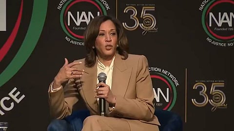 ട്രംപിനെ യുദ്ധത്തിലേക്ക് വലിച്ചിട്ടത് നെതന്യാഹു: ആരോപണവുമായി കമല ഹാരിസ് 