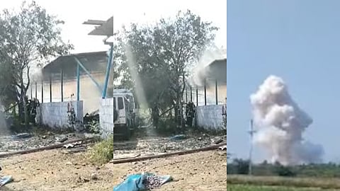 Fire crackers  factory explosion Tamilnadu