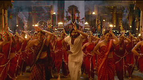 അഭിഷേക് നാമ - വിരാട് കർണ ചിത്രം 'നാഗബന്ധം'