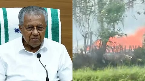 തൃശൂർ വെടിക്കെട്ട് ദുരന്തം; അനുശോചനം അറിയിച്ച് മുഖ്യമന്ത്രി