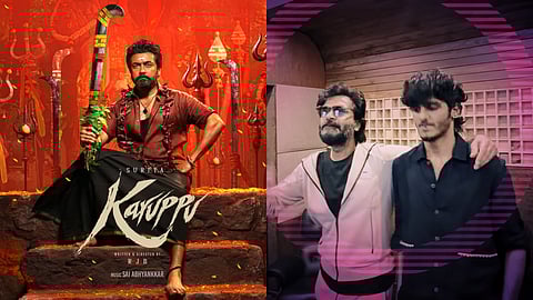 സൂര്യ ചിത്രം 'കറുപ്പ്', സായ് അഭ്യങ്കറിനൊപ്പം സിലമ്പരസൻ