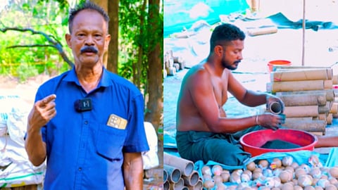 Mundathikode firecracker unit Explosion video went viral after Explosion