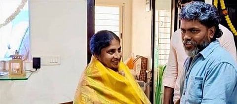 Support for NDA candidate Porkodi; Protest against Pa Ranjith