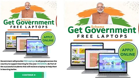 വിദ്യാർഥികൾക്ക് കേന്ദ്ര സർക്കാരിന്റെ സൗജന്യ ലാപ്ടോപ്പ്? വാസ്തവമെന്ത്