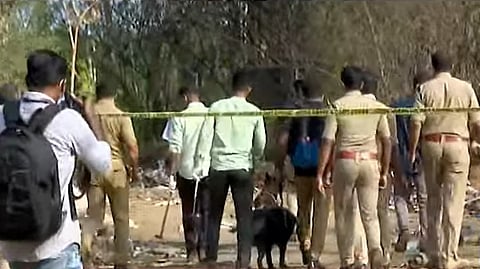 മുണ്ടത്തിക്കോട് വെടിക്കെട്ട് ദുരന്തം: വീണ്ടും മൃതദേഹാവശിഷ്ടം; പുരുഷൻ്റെ തല കണ്ടെത്തിയത് മുക്കാൽ കിലോമീറ്റർ ദൂരെ നിന്ന്