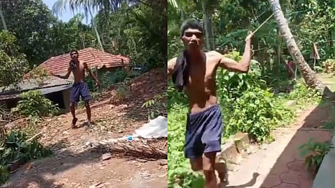 "പാറക്കല്ല് ഉപയോഗിച്ച് മുഖത്തടിച്ചു"; വർക്കലയിൽ യുവതിക്കും മകനും നേരെ അയൽവാസിയുടെ ആക്രമണം 