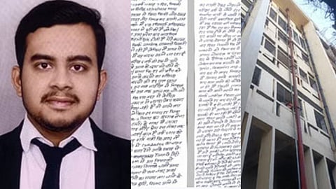 "ഞാൻ തോറ്റു, അച്ഛൻ ജയിച്ചു, അഭിനന്ദനങ്ങൾ’; കുറിപ്പെഴുതി  യുവ അഭിഭാഷകൻ ജീവനൊടുക്കി  