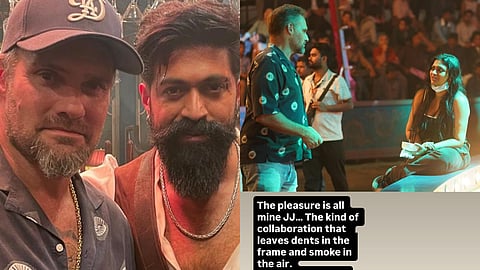 യഷിനും ഗീതു മോഹൻദാസിനും ഒപ്പം ജെ.ജെ. പെറി