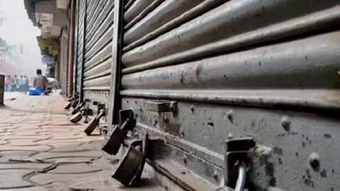 Dalit organizations have begun a hartal in the state