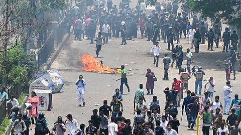 തെരുവിൽ പ്രതിഷേധം