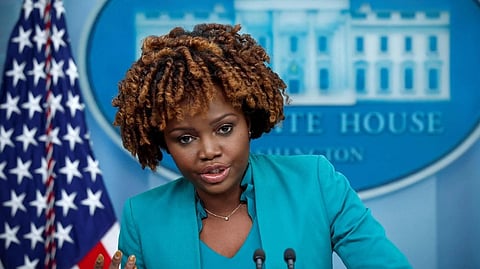 "ബംഗ്ലാദേശ് സംഘർഷത്തിൽ അമേരിക്കൻ ബന്ധം ആരോപിക്കുന്ന റിപ്പോർട്ടുകൾ നുണക്കഥകൾ"; വൈറ്റ് ഹൗസ് മാധ്യമ സെക്രട്ടറി കരിനെ ജെയിൻ