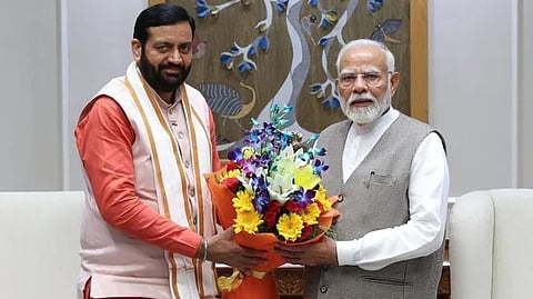 നയാബ് സിംഗ് സൈനി രണ്ടാം തവണയും ഹരിയാന മുഖ്യമന്ത്രി;സത്യപ്രതിജ്ഞയിൽ പങ്കെടുത്ത് മോദി ഉൾപ്പെടെ കേന്ദ്ര നേതാക്കൾ