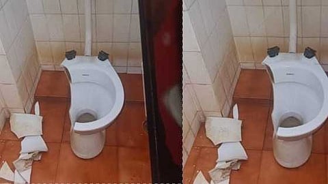 സെക്രട്ടറിയേറ്റിലെ ശുചിമുറി ഉപയോഗിക്കുന്നതിനിടെ ക്ലോസറ്റ് പൊട്ടി; ജീവനക്കാരിക്ക് ഗുരുതര പരുക്ക്