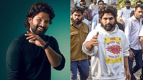 'പുഷ്പ 2'വിലെ സീൻ പൊലീസുകാരെയാകെ അപമാനിക്കുന്നത്; അല്ലു അർജുനെതിരെ വീണ്ടും പരാതി